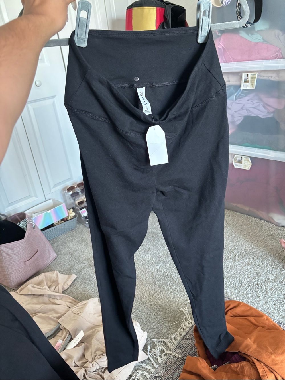 Zenana Outfitters Black High-Waist Leggings